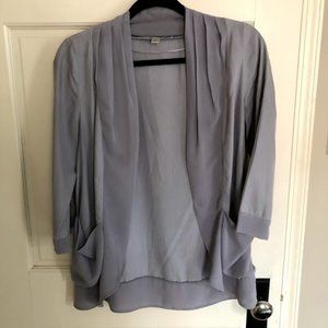LC Lauren Conrad Gray Lightweight Cardigan